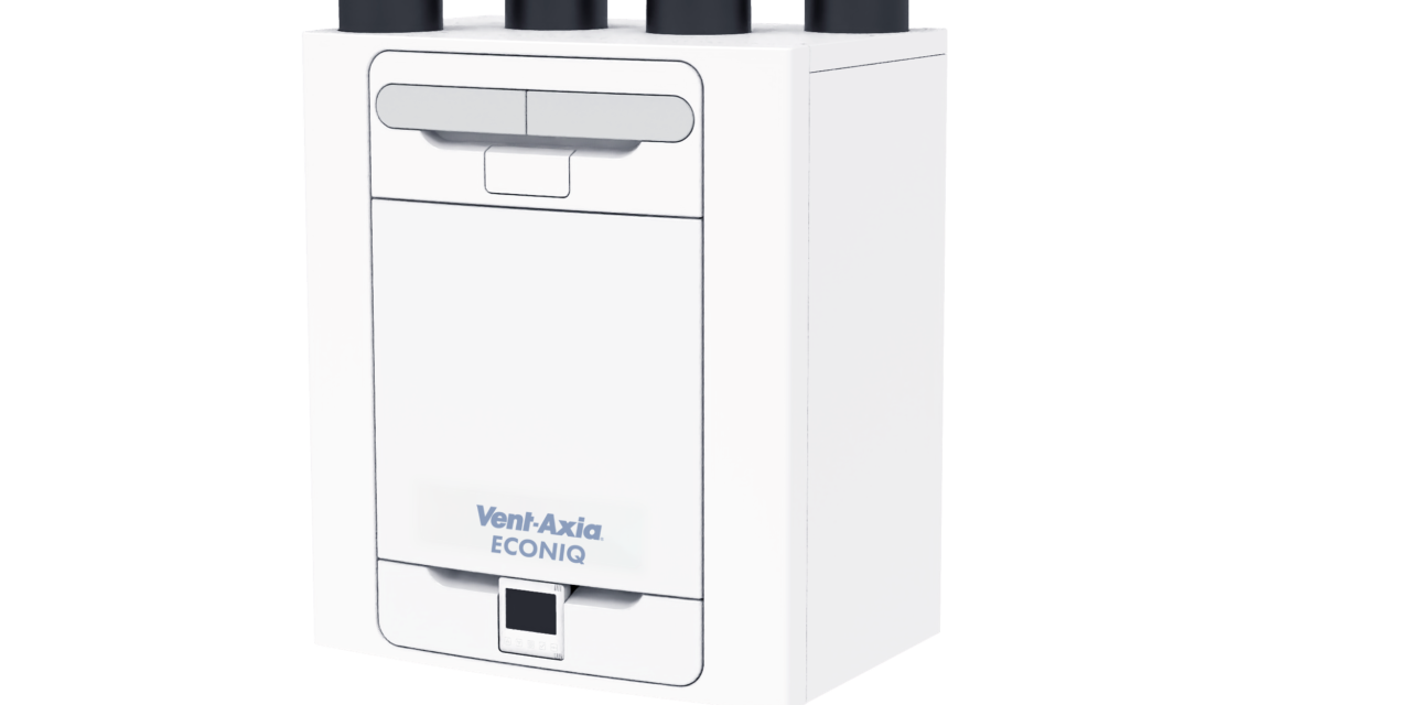 Vent-Axia launches its new Passivhaus-Certified  Lo-Carbon Sentinel Econiq for new build homes