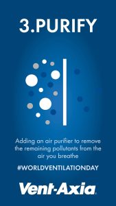 Vent Axia World Ventilation Day Purify Key actions recommended on World Ventilation Day