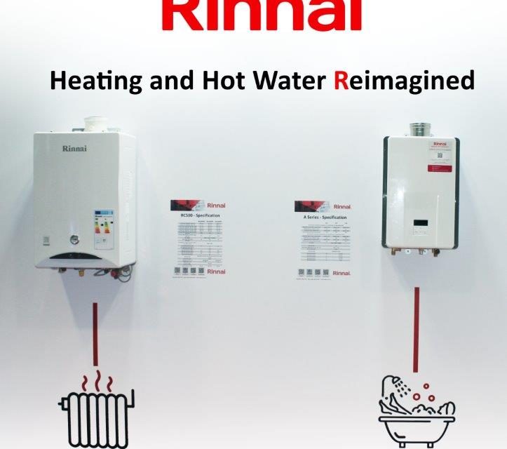 Rinnai Heat Pumps on Site at Stockport College
