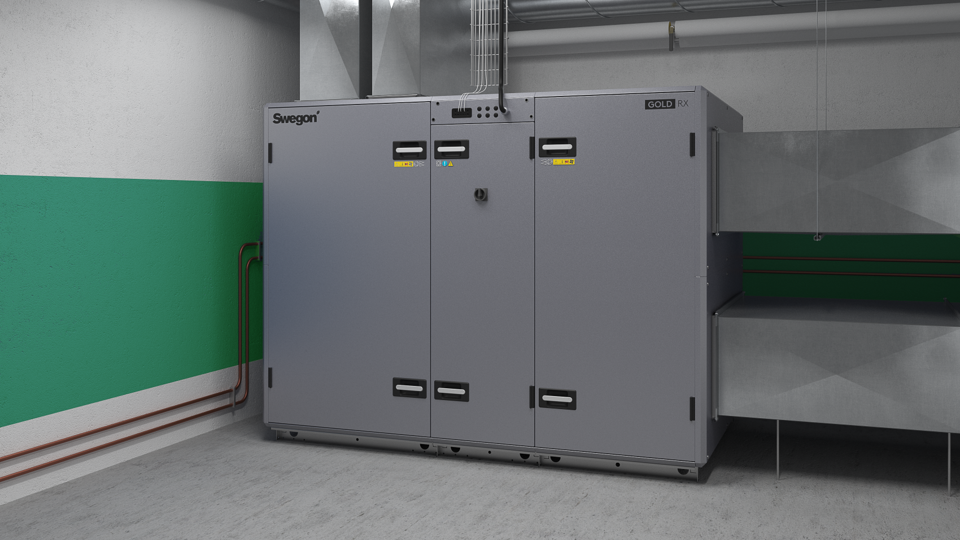 Swegon adds more flexibility to GOLD AHU installation