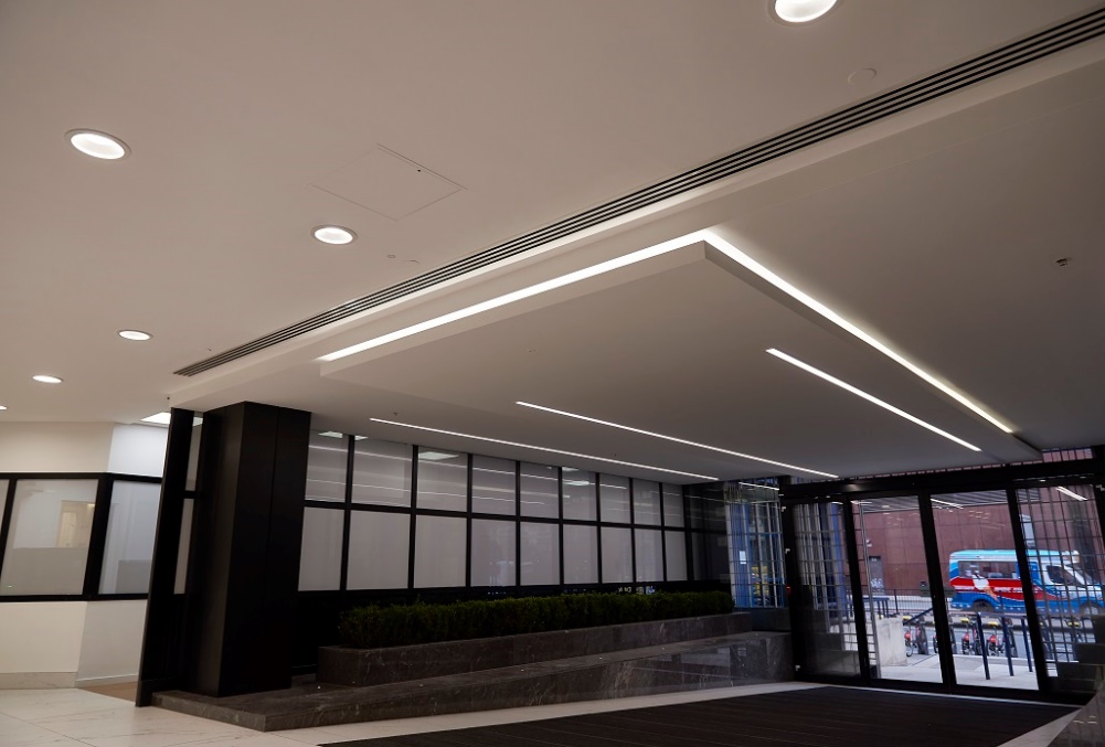 Luceco LED luminaire refit at  The Northern & Shell Building