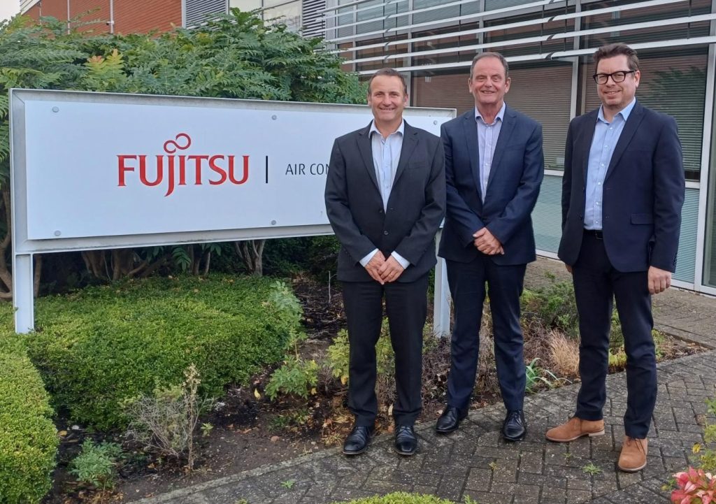 l r Stuart Eagleton Ian Carroll Martyn Ives New appointments at Fujitsu