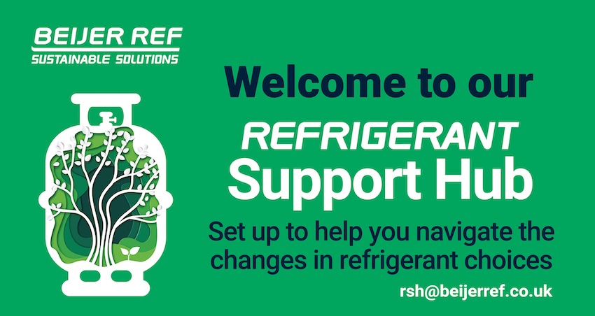 Refrigerant Support Hub guides customers through refrigerant transition