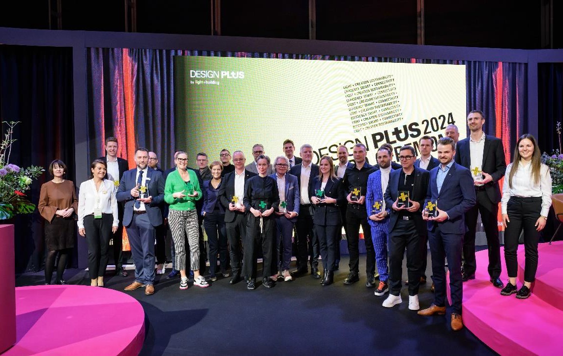  And the Designplus Award by Light + Building goes to… 