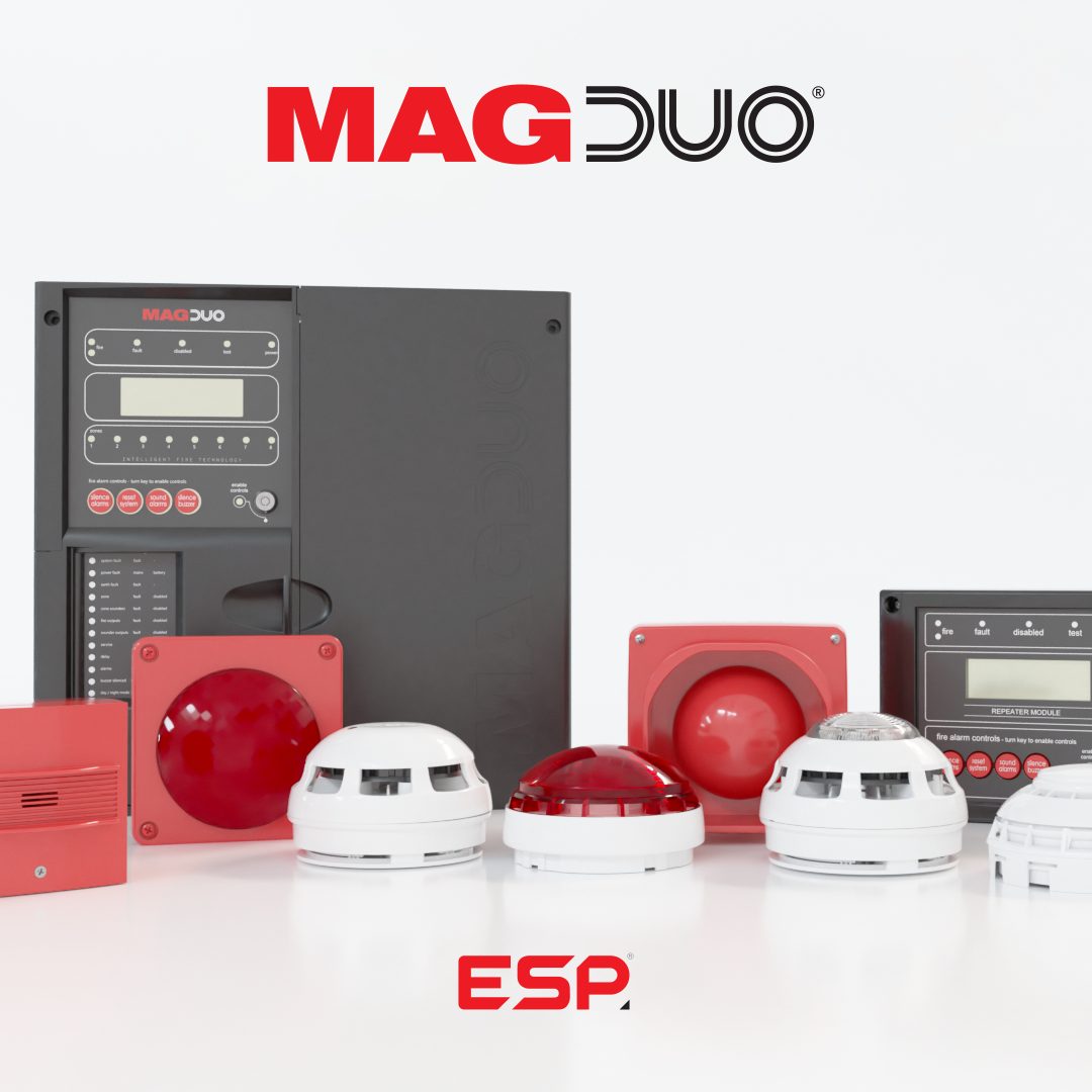 MAGDUO – two-wire fire alarm system from ESP