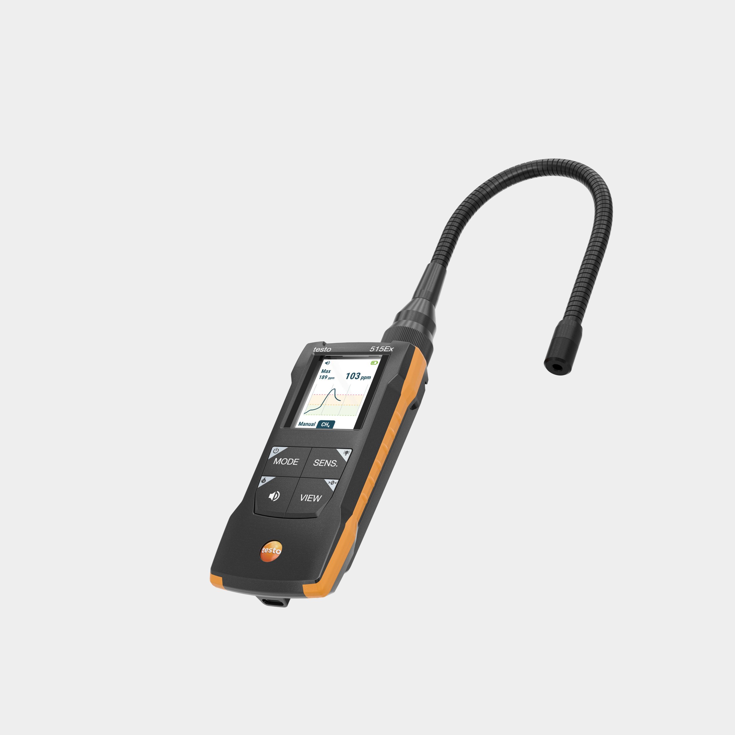 testo 515ex perspective 1 leak detector 6000x6000 1 No leak goes undetected: The new testo 51x leak detector range