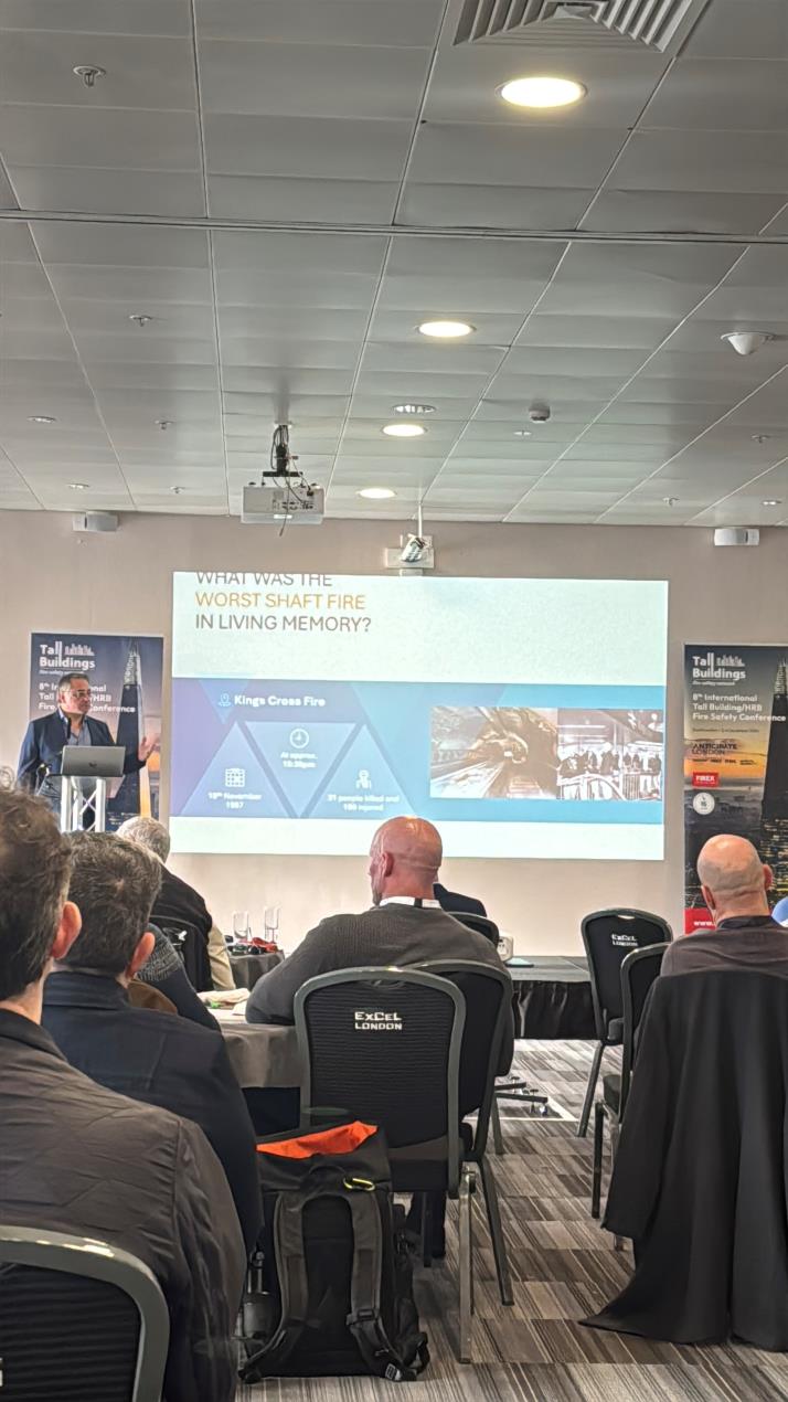 webversionambar kelly Key fire safety challenges at major UK conference